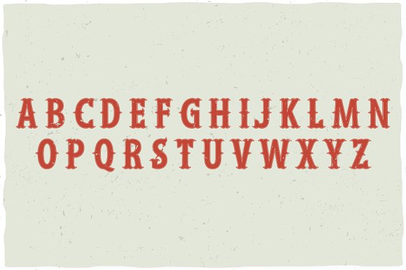 Bandidas Label Font
